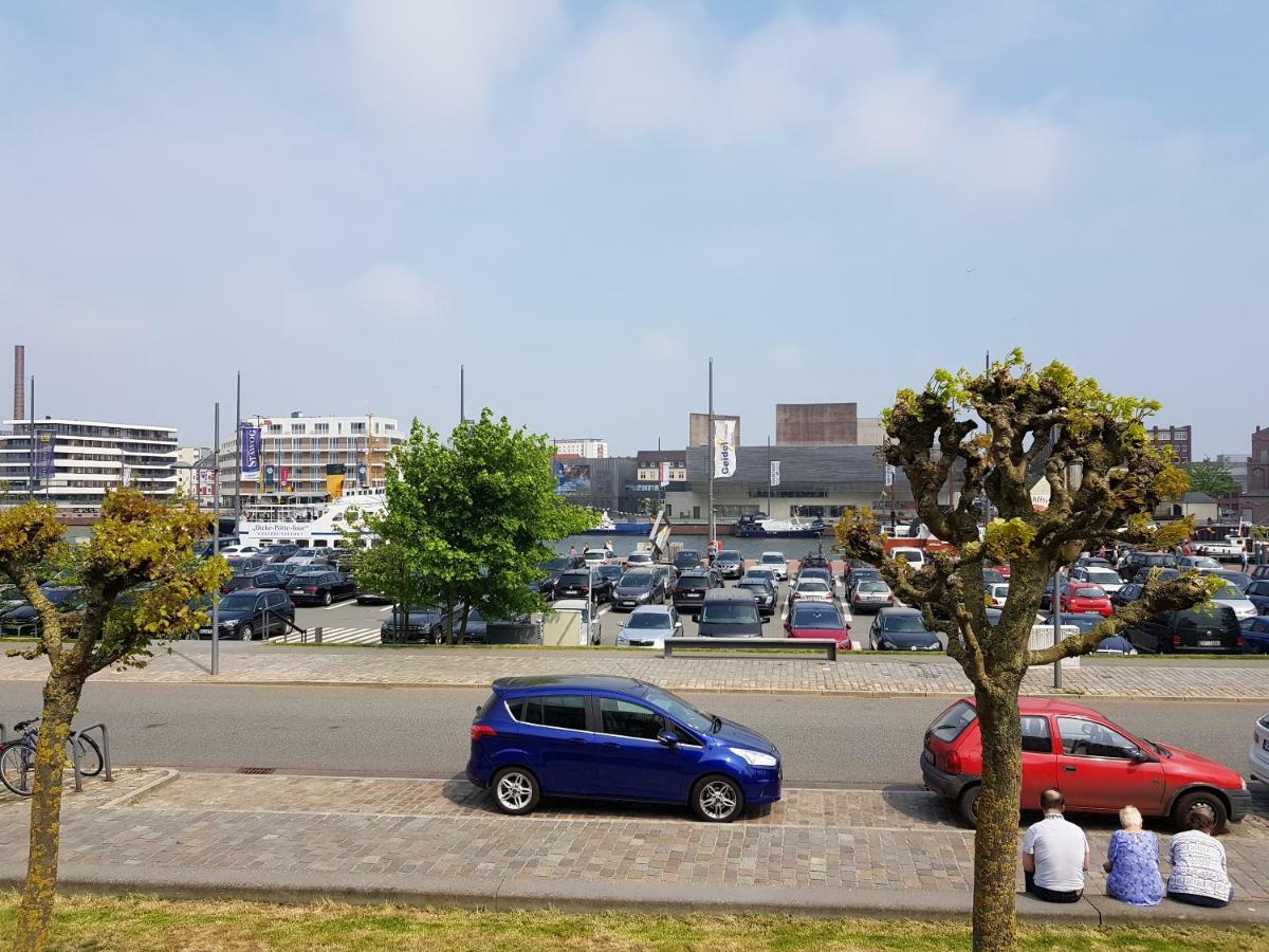 Ferienwohnung Koralle - Am Wasser Bremerhaven Dış mekan fotoğraf