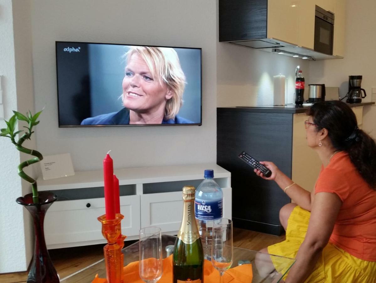 Ferienwohnung Koralle - Am Wasser Bremerhaven Dış mekan fotoğraf